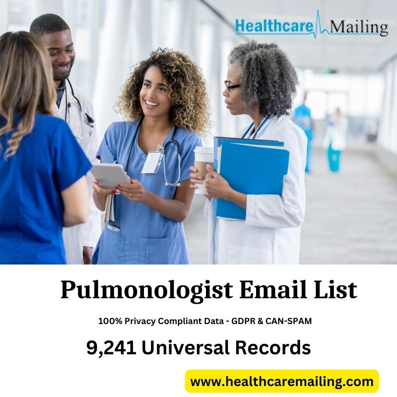 Pulmonologist Email List